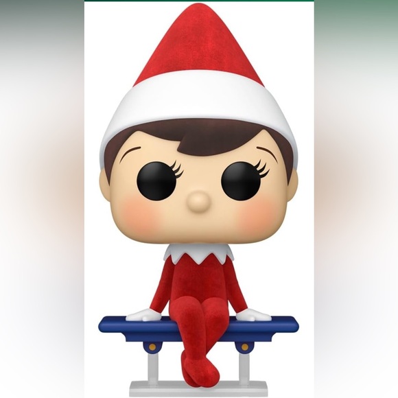 NWT #37 Funko Pop! Books: Elf on The Shelf- Elf (Flocked), Amazon Exclusive - Picture 3 of 3